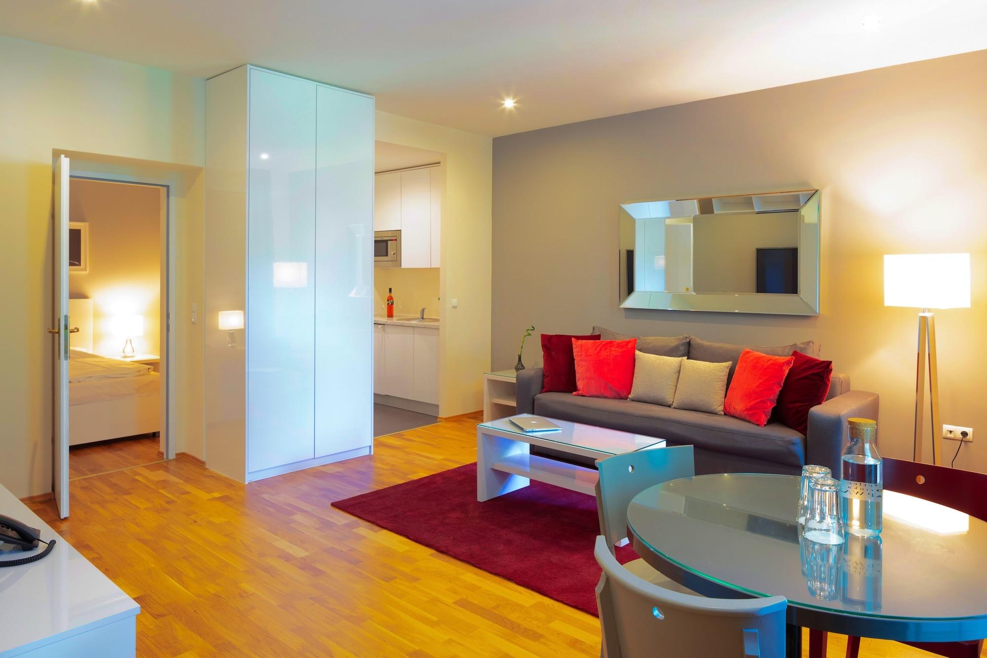 The Levante Rathaus Apartments Wina Bagian luar foto